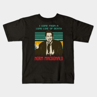 Norm macdonald Kids T-Shirt